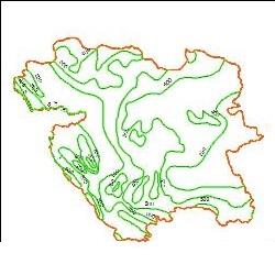 دانلود نقشه همباران استان کردستان