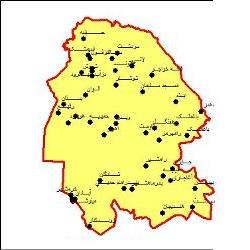 دانلود نقشه شهرهای استان خوزستان