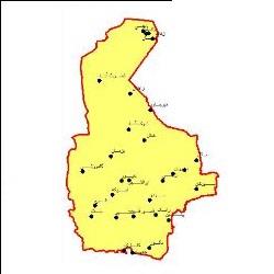دانلود نقشه شهرهای استان سیستان و بلوچستان