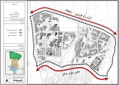 مطالعات شناخت منطقه 3 قزوین و  شناخت و تحلیل محله پونک