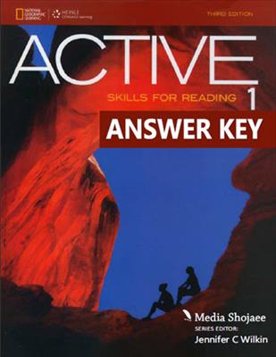 پاسخ کتاب اول Active Skills for Reading
