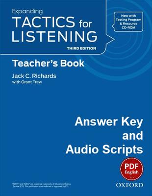 پاسخ ویرایش سوم کتاب Expanding Tactics for Listening