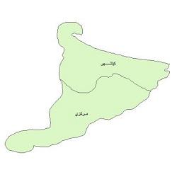 دانلود نقشه بخش های شهرستان آستانه اشرفیه