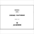 دانلود فایل Ebook الگوهای لوله کشی (الگوهای پایپینگ)، با عنوان Piping Patterns - JGC Corporation