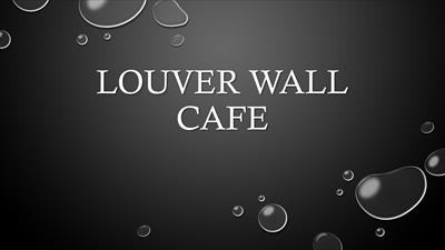 پاورپوینت تحلیل Louver wall cafe