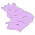 دانلود نقشه بخش های شهرستان مهران