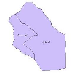 دانلود نقشه بخش های شهرستان رامیان
