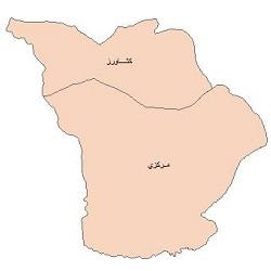 دانلود نقشه بخش های شهرستان شاهین دژ