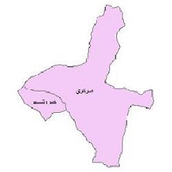 دانلود نقشه بخش های شهرستان تبریز