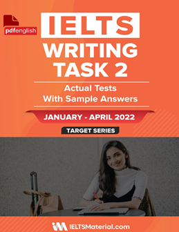 دانلود کتاب IELTS Writing Task 2 Actual Tests ژانویه تا آوریل 2022 2021