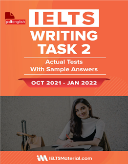 دانلود کتاب IELTS Writing Task 2 Actual Tests اکتبر 2021 تا ژانویه 2022 2021