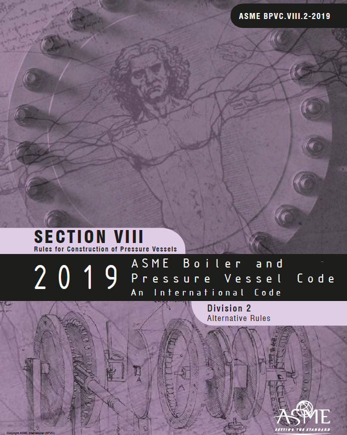 دانلود استاندارد ASME BPVC Section VIII Div. 2 2019 2021