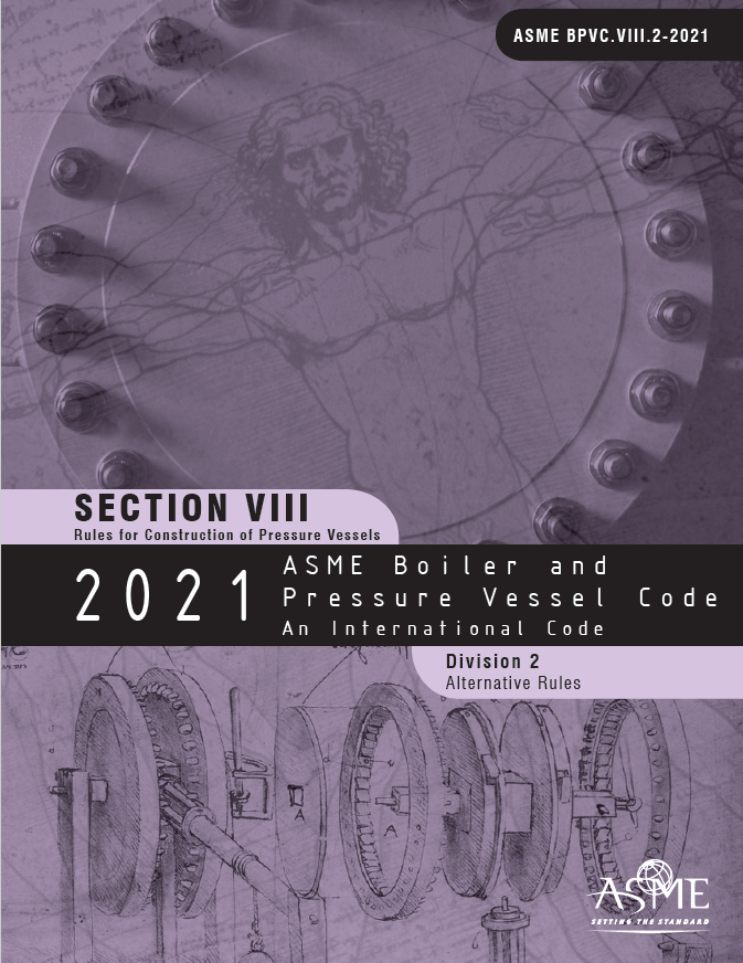 دانلود استاندارد ASME BPVC Section VIII Div. 2 2021 2021