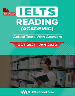 دانلود کتاب IELTS Reading Actual Tests اکتبر 2021 تا ژانویه 2022 2021