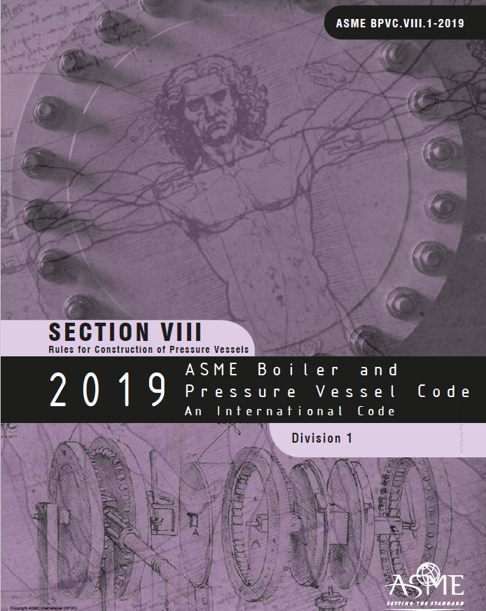دانلود استاندارد ASME BPVC Section VIII Div. 1 2019 2021