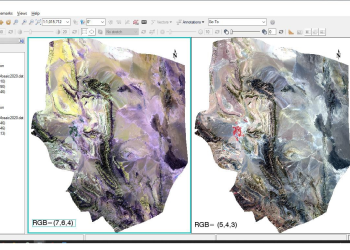 آموزش نحوه دانلود تصاویر Landsat 8 و برآورد شاخص NDVI و EVI در نرم افزار ENVI