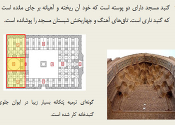 پاورپوینت بررسی معماری مسجد جامع ورامین