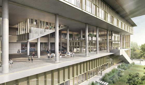 تحلیل  دانشگاه بین المللی سنگاپور با رویکرد معماری پایدار